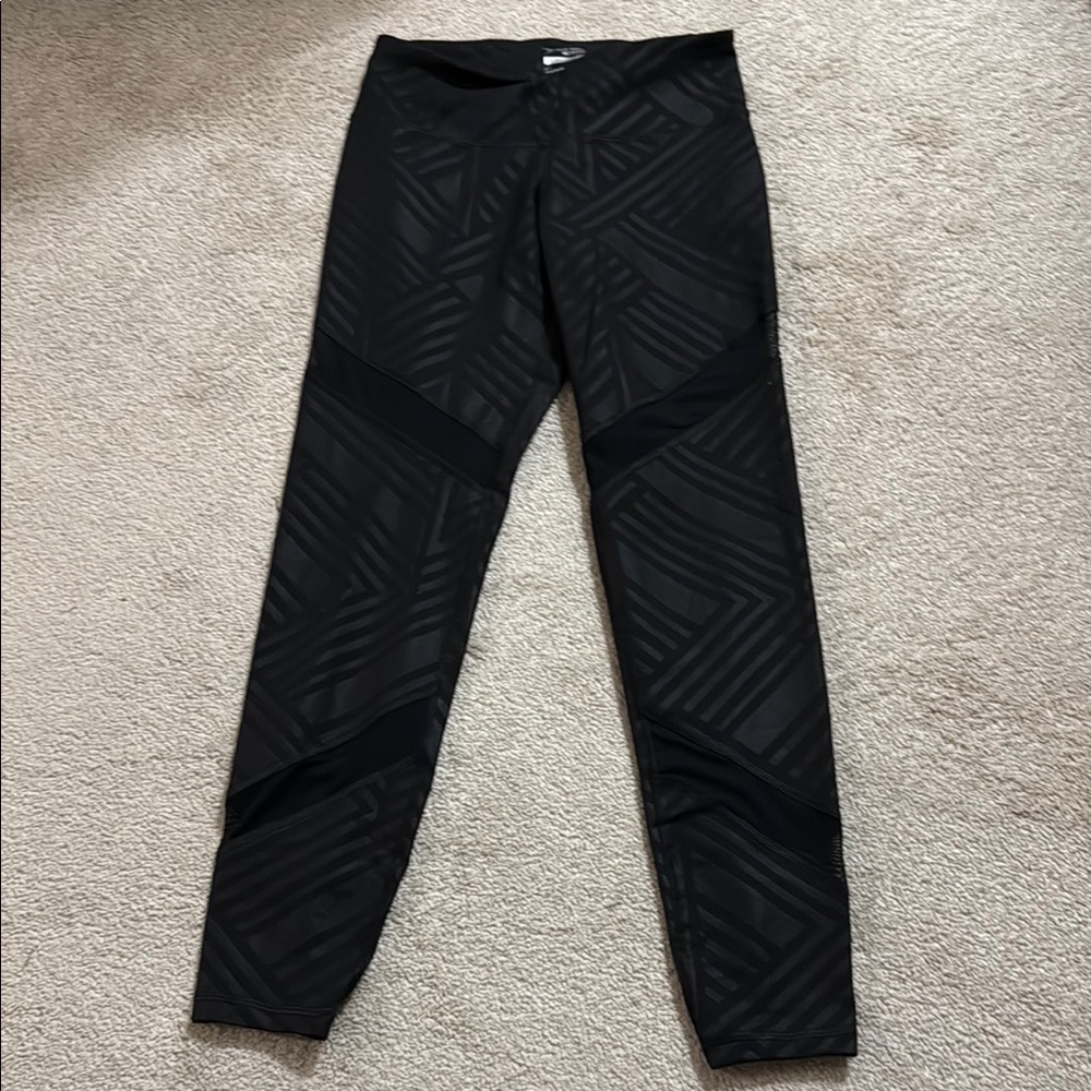 Old Navy Men's Black Patterned Joggers